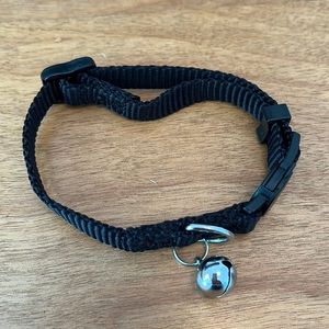 Black cat collar